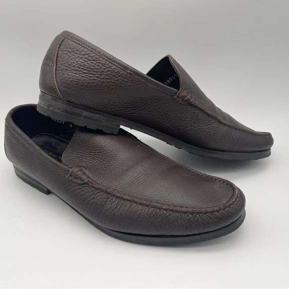 To Boot | Shoes | To Boot New York Leather Pebbled Loafers  display picture 1